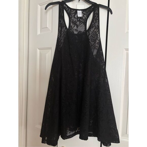 ***** 5 for $25 West Loop Black Lace Coverup - Picture 1 of 6
